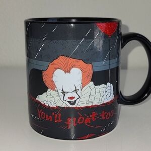 It Pennywise Mug "you'll float too" halloween horror